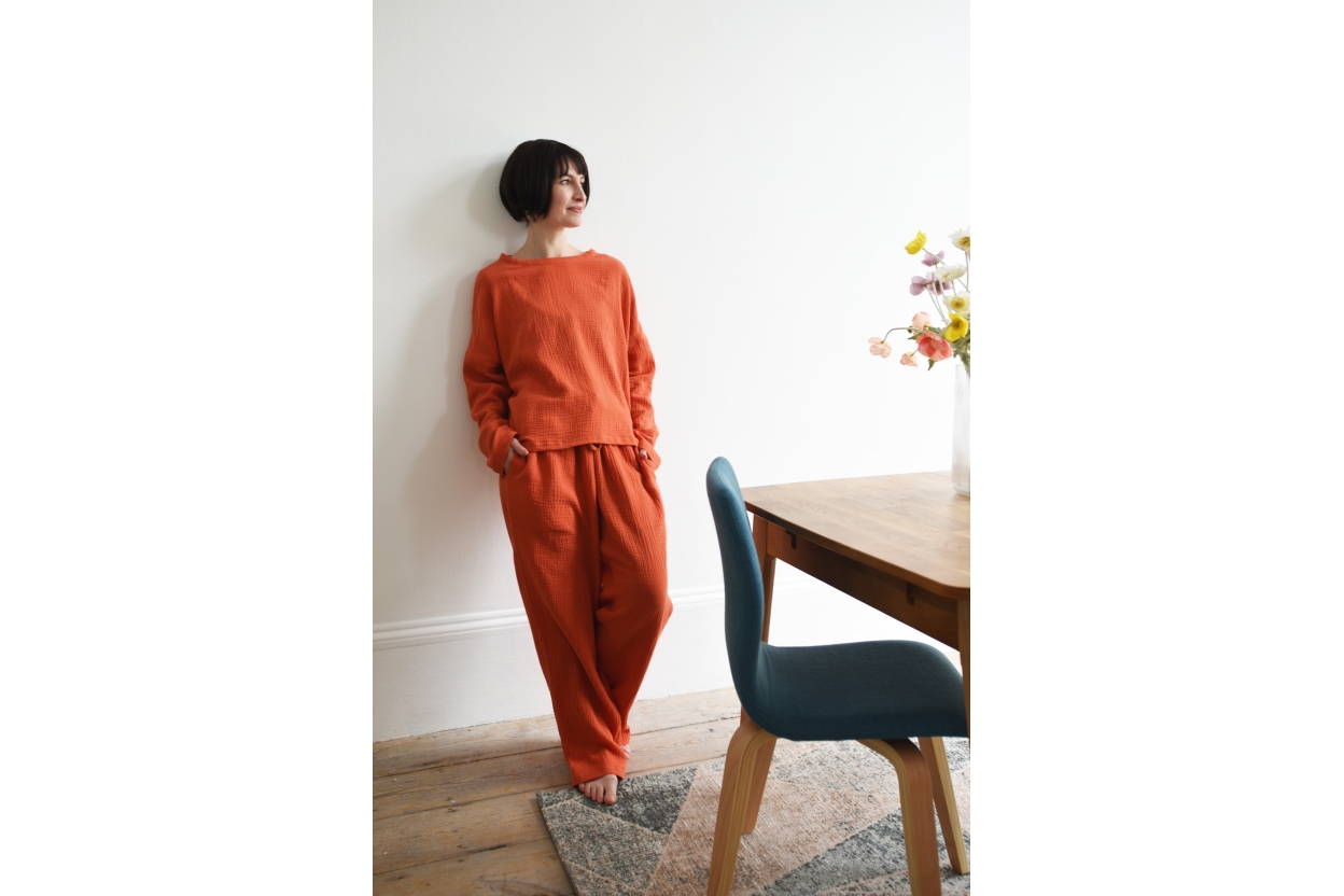FC Itoko Pyjamas Terracotta New Cross LS