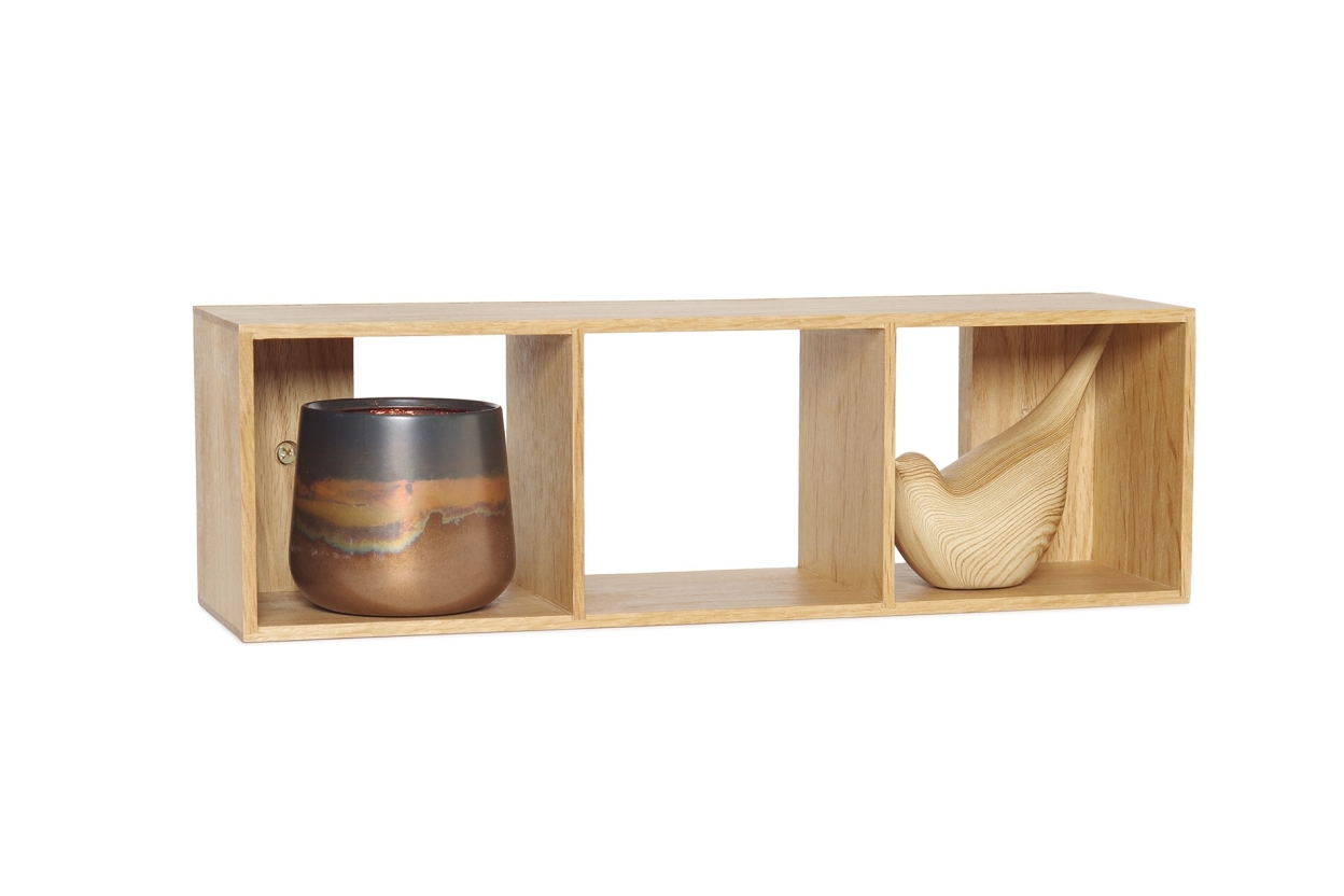 Curio Shelf 3 Cube