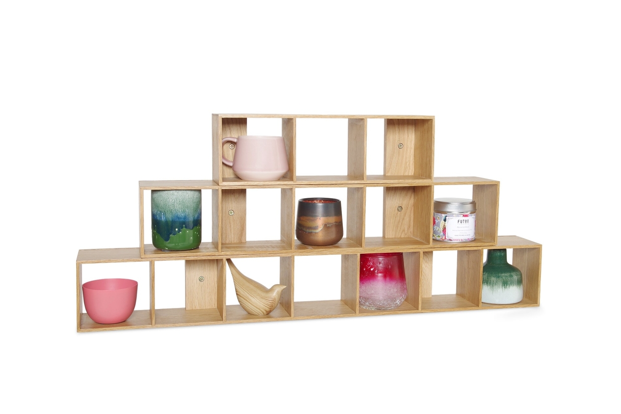 Curio Shelf 7 Cube