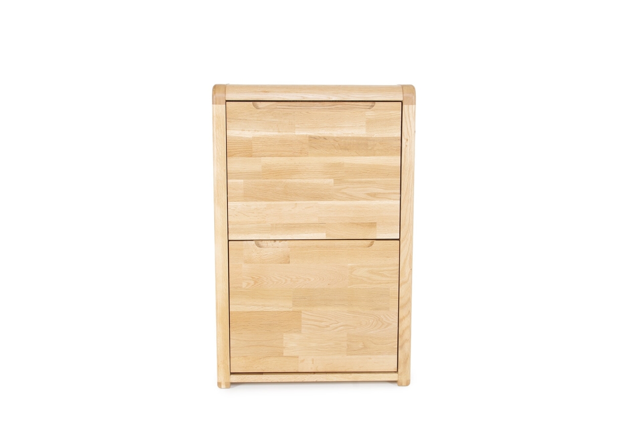 FC Loop Oak Shoe Cabinet