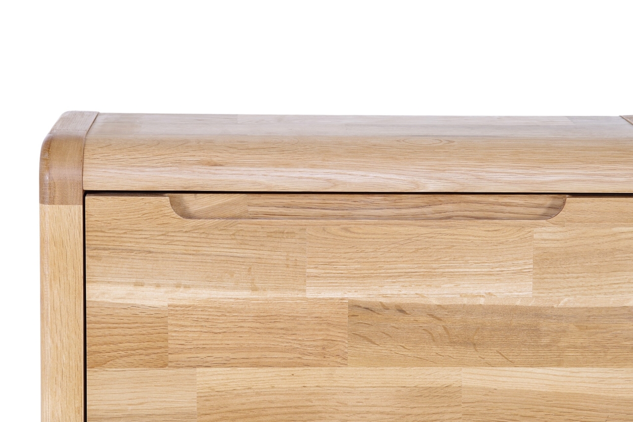 FC Loop Oak Shoe Cabinet