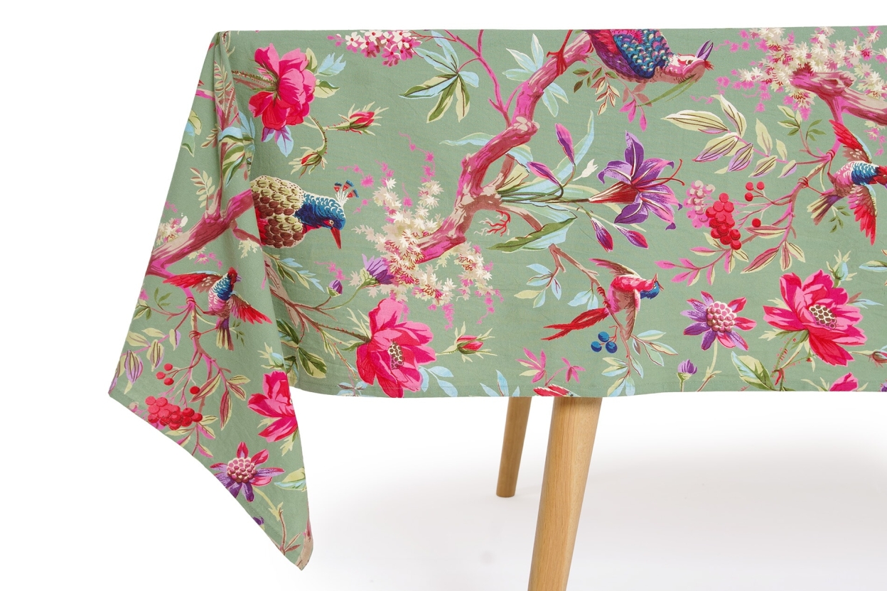 FC Paradise Table Cloth Aspen Green