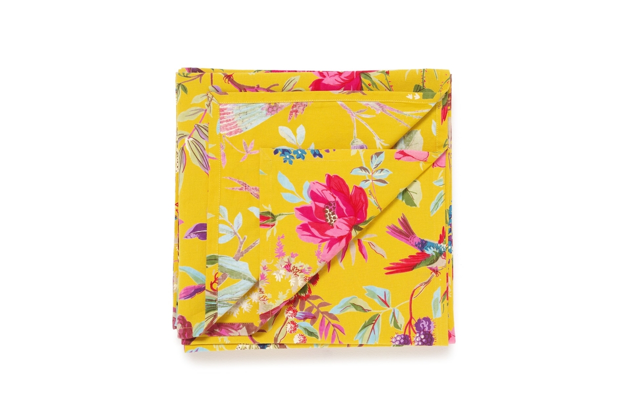 FC Paradise Table Cloth Mimosa Yellow