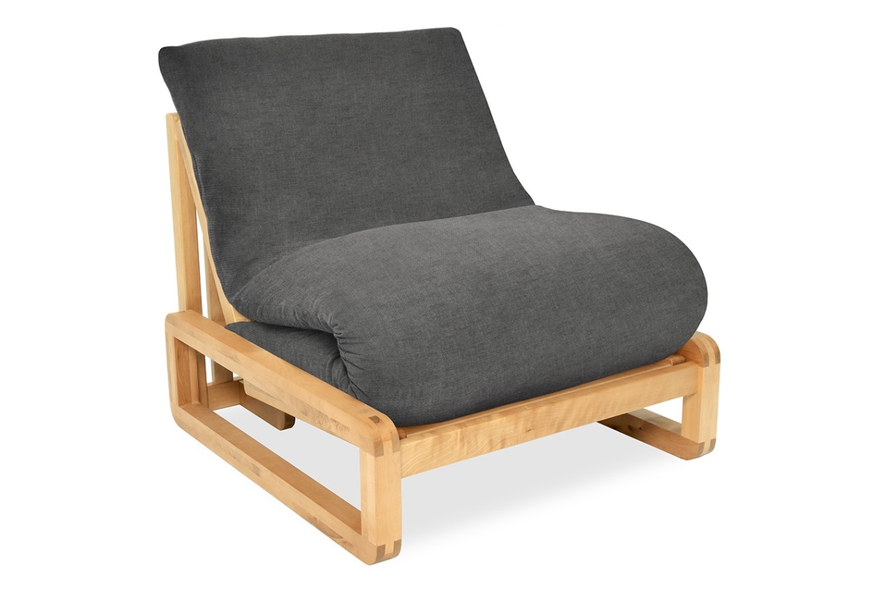 Birch Loop Single Cosy Weave Graphite