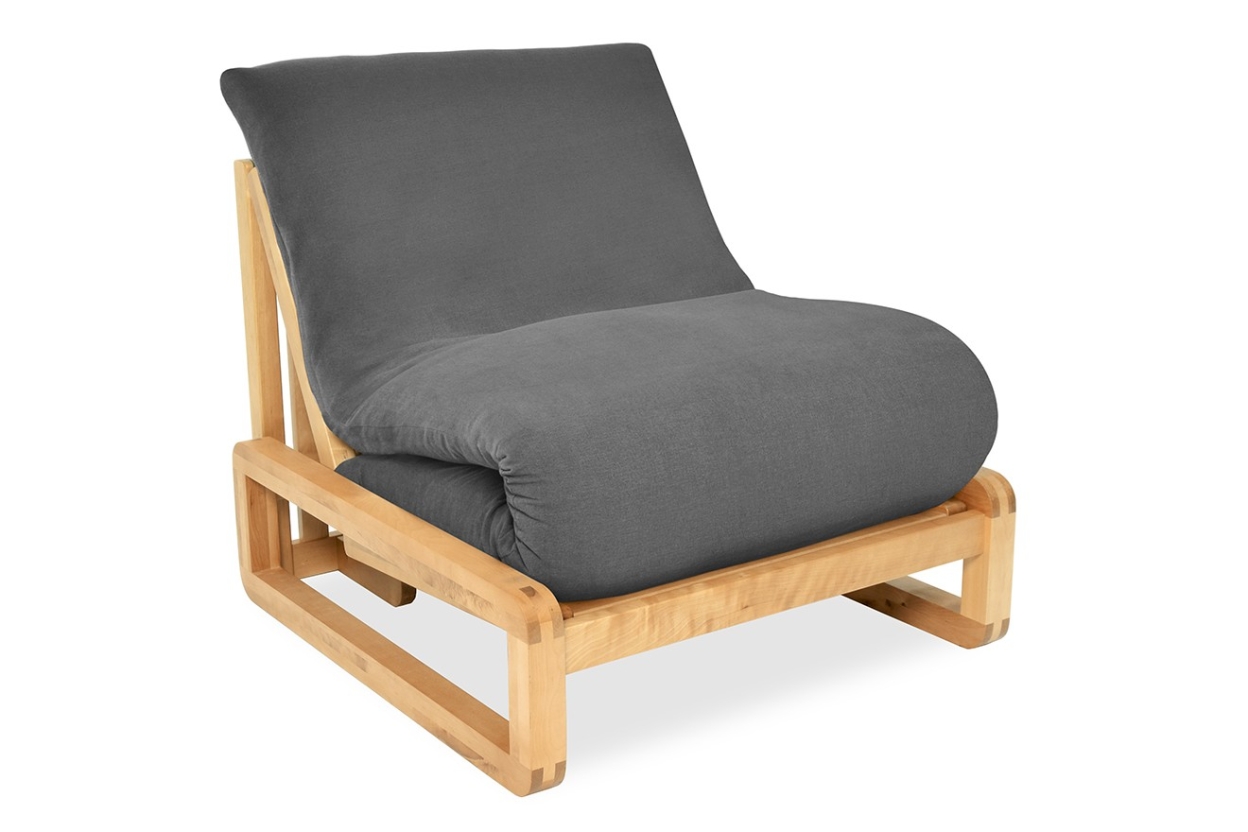 Birch Loop Single Handloom Dark Grey