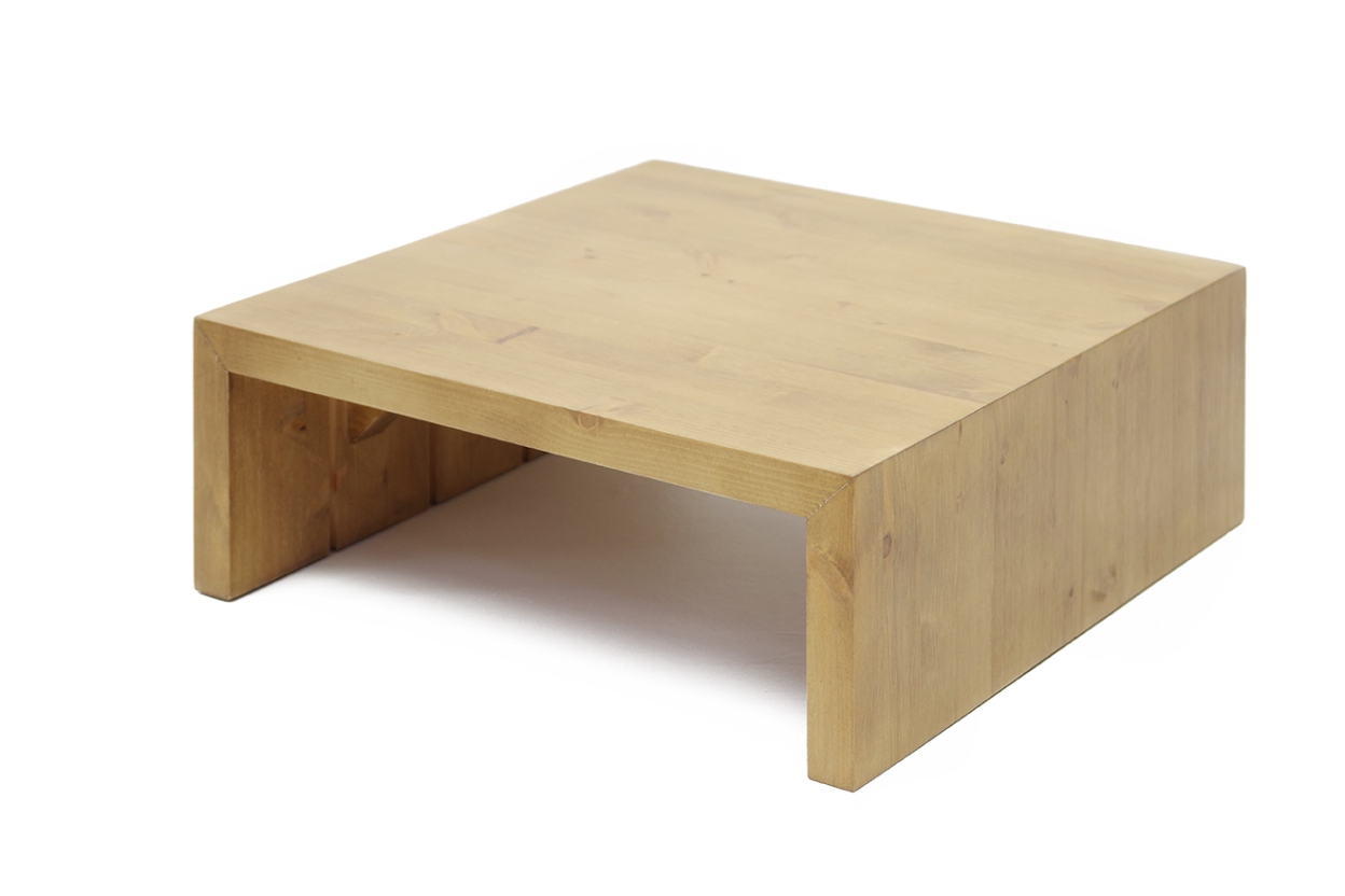 Platform Bedside Table Elm
