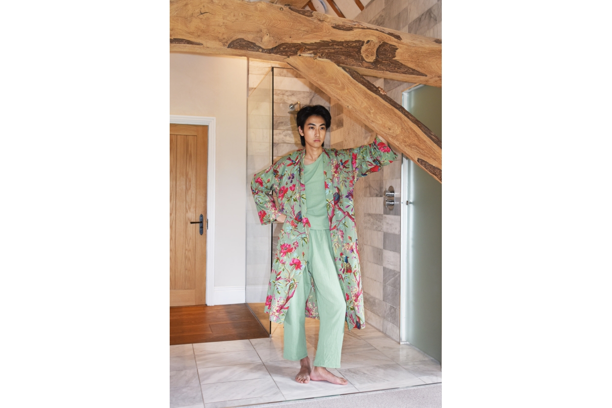 FC Itoko Pyjama Green FB LS Qf Y