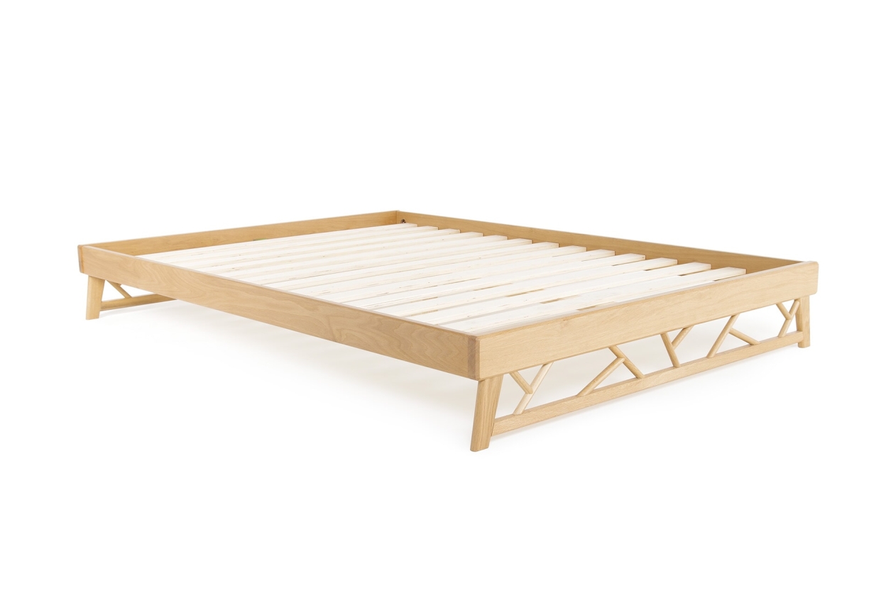 FC Mori Oak Double Bed Ocm Tv