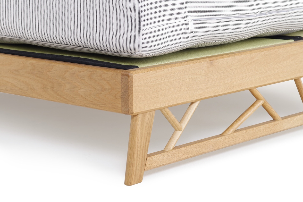 FC Mori Oak Double Bed