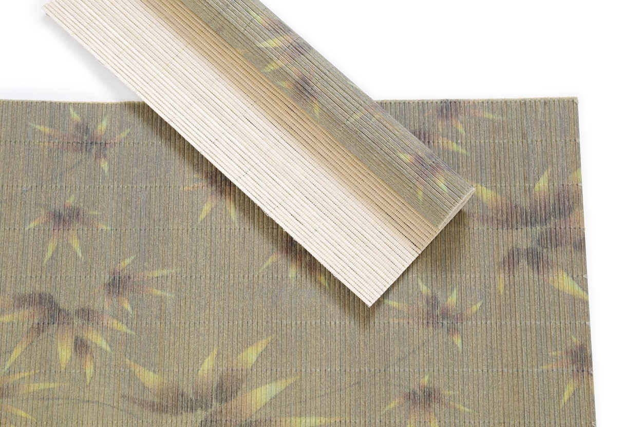 Sasa Bamboo Placemats set of 4 (Olive Green)