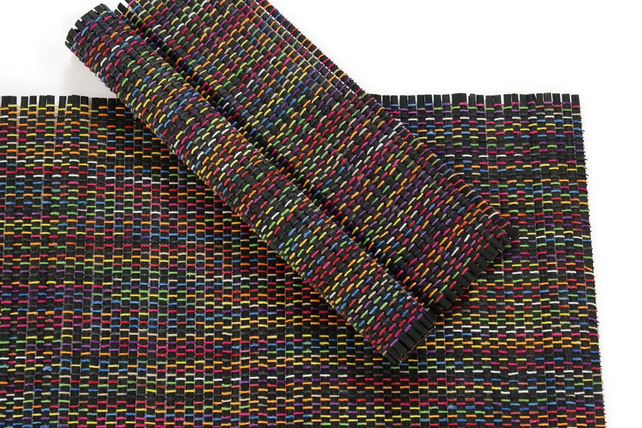 Maruchi Bamboo Placemats set of 4 (Dark Mix)