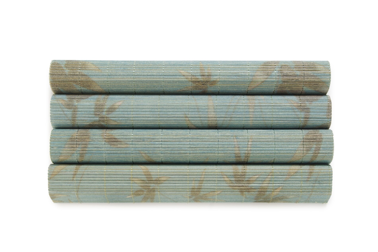 Sasa Bamboo Placemats set of 4 (Oslo Blue)