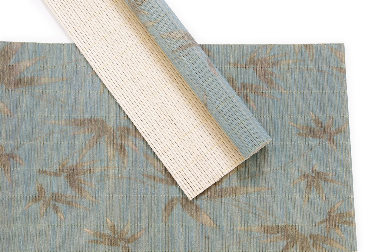 Sasa Bamboo Placemats set of 4 (Oslo Blue)