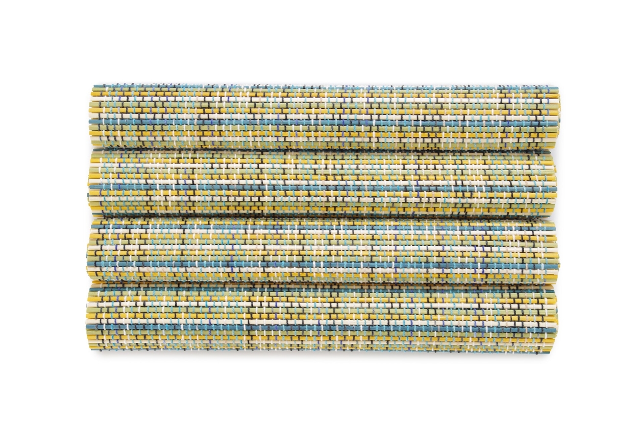 Maruchi Bamboo Placemats set of 4 (Green Mix)