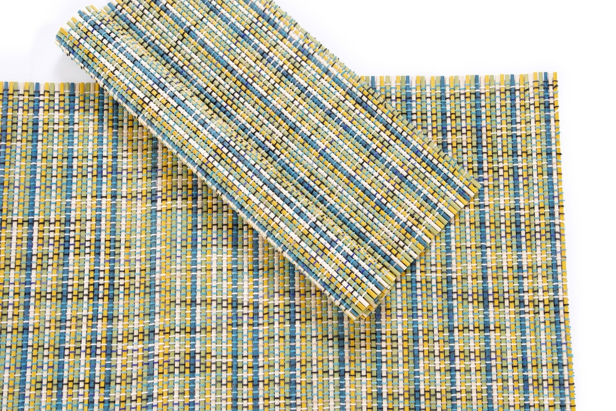Maruchi Bamboo Placemats set of 4 (Green Mix)