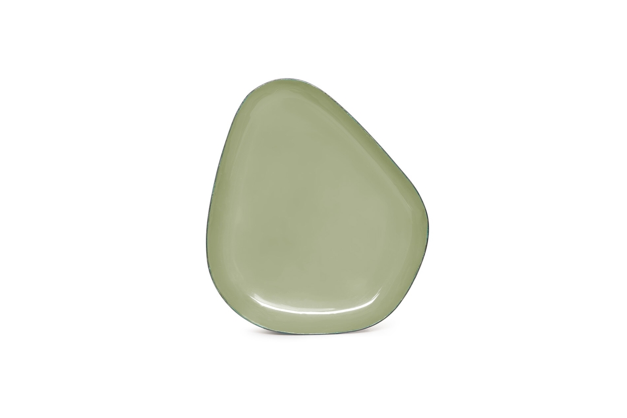 FC Enamel Mizu Tray Olive Green