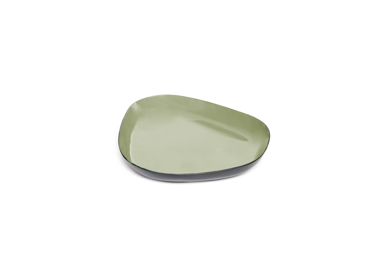FC Enamel Mizu Tray Olive Green