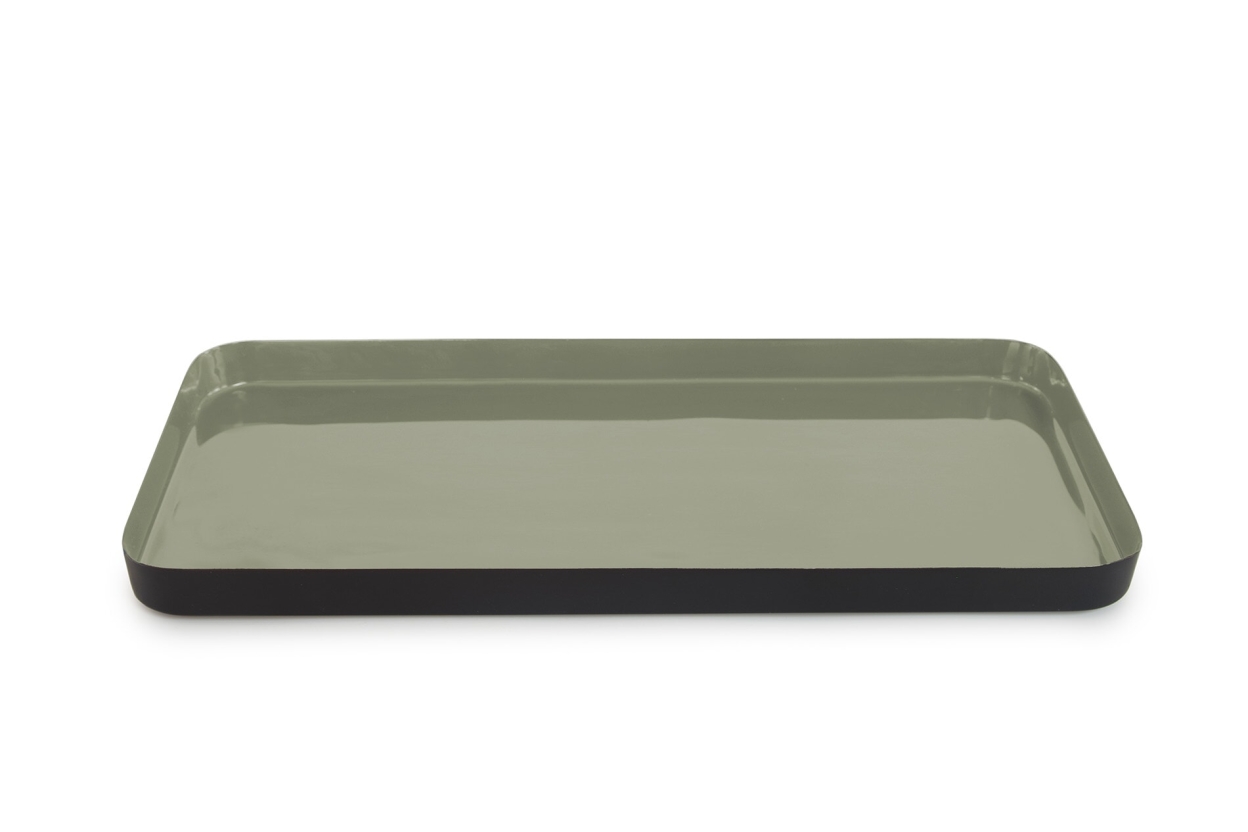 FC Enamel Rectangular Tray Large Et Na