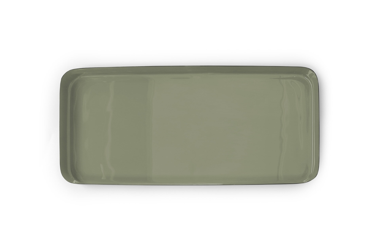 FC Enamel Rectangular Tray Large