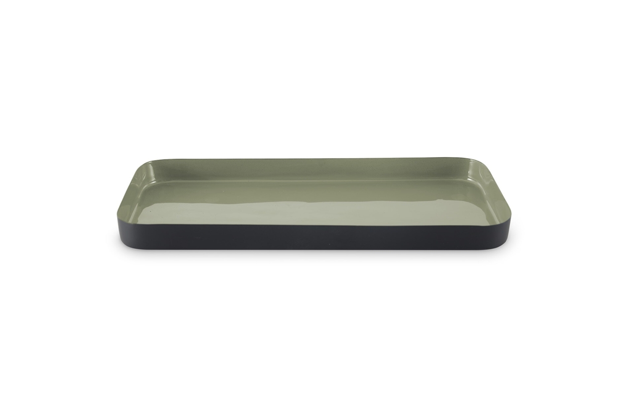 FC Enamel Rectangular Tray Medium Ikk Y