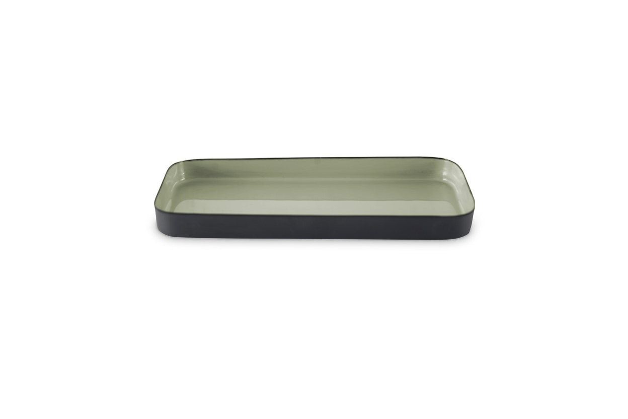 FC Enamel Rectangular Tray Small U Dz