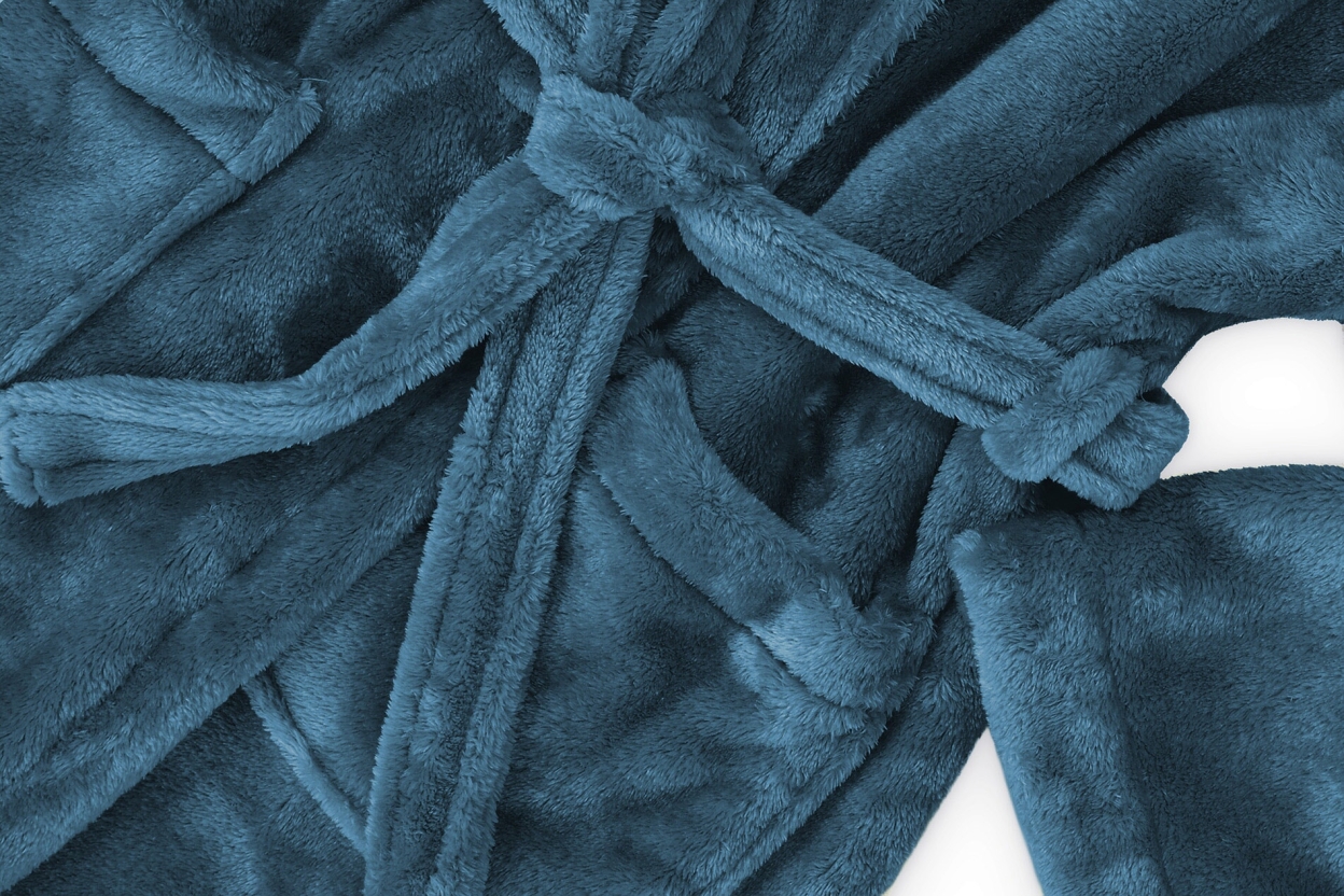 FC Deep Fleece Robe Legion Blue