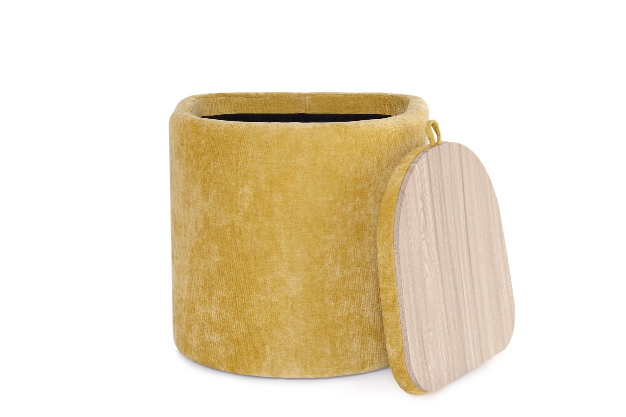Bay Storage Stool (Sauterne)