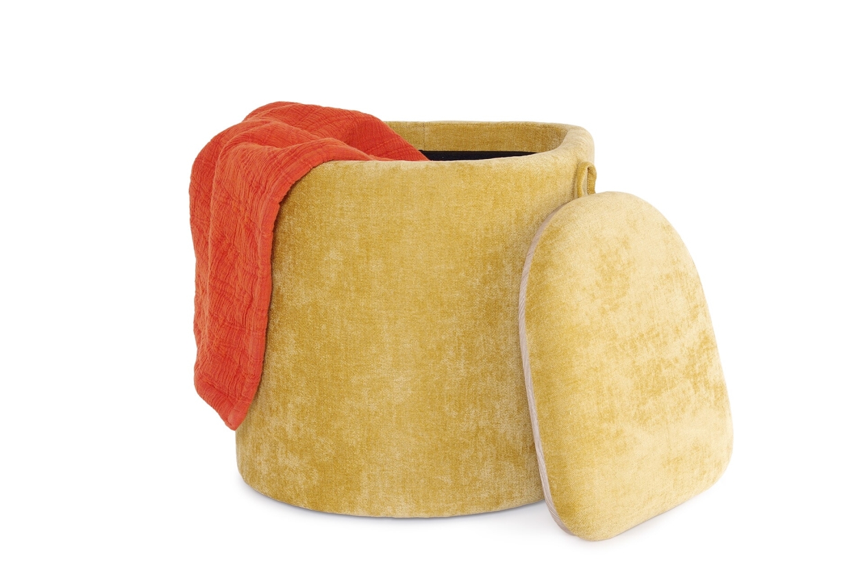 Bay Storage Stool (Sauterne)