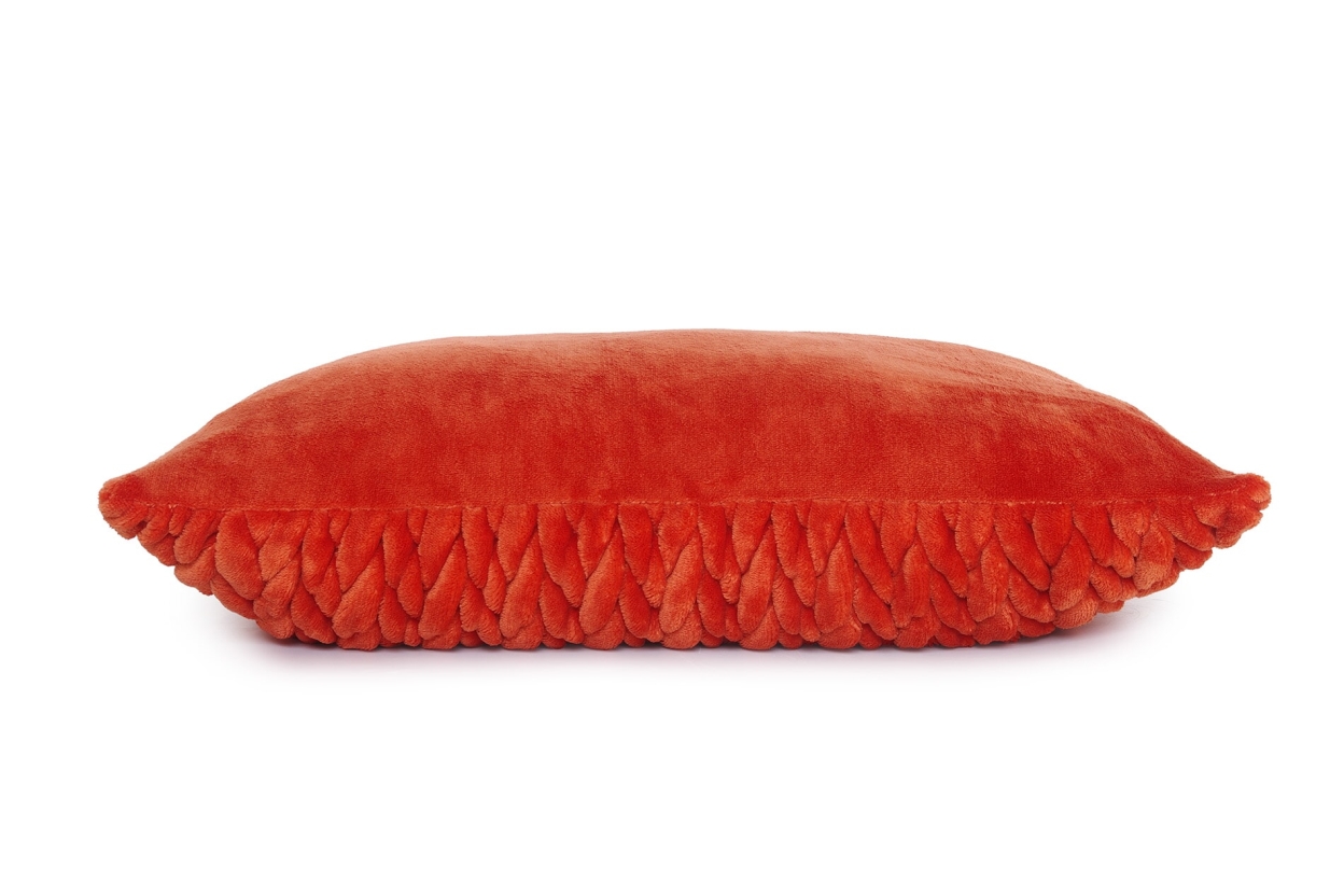 FC Chunky Braid Cushion Ochre