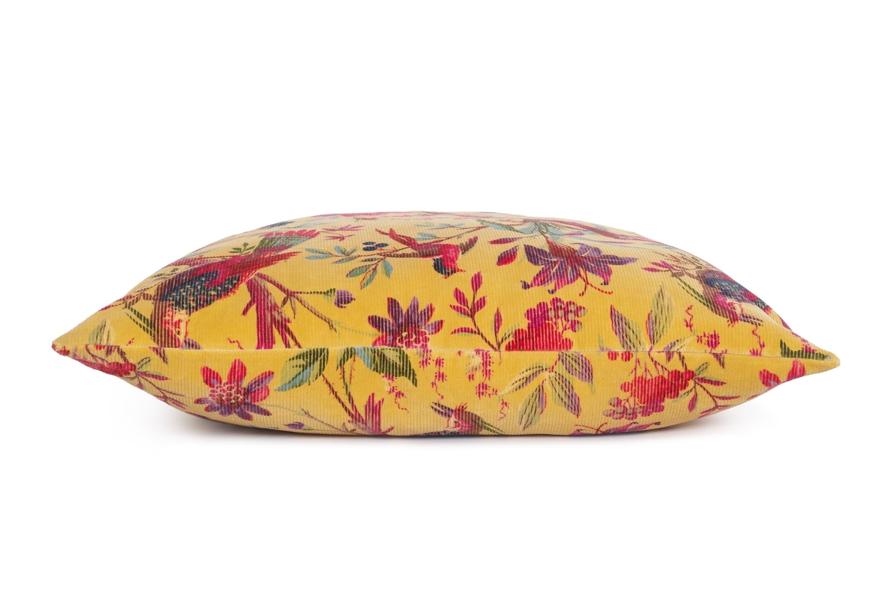 FC Corduroy Paradise Cushion Momosa Yellow