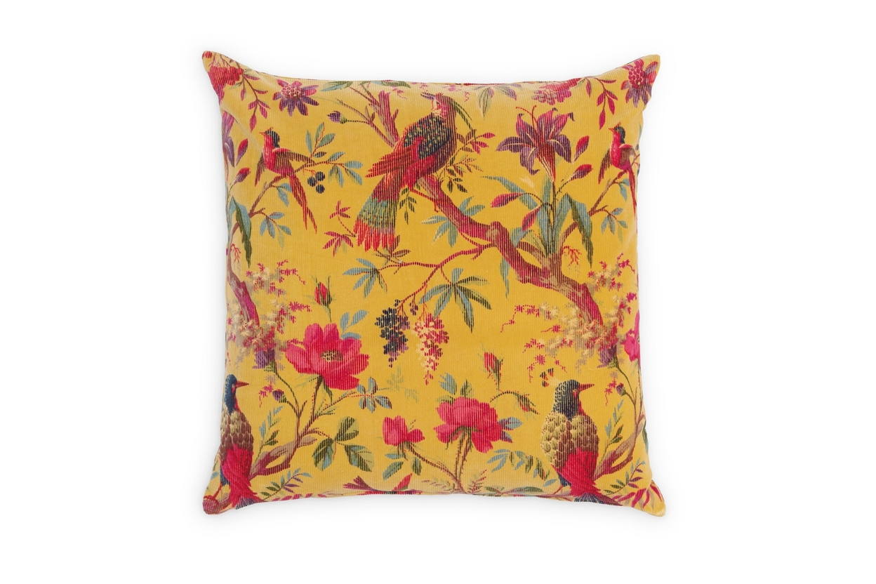 FC Corduroy Paradise Cushion Momosa Yellow