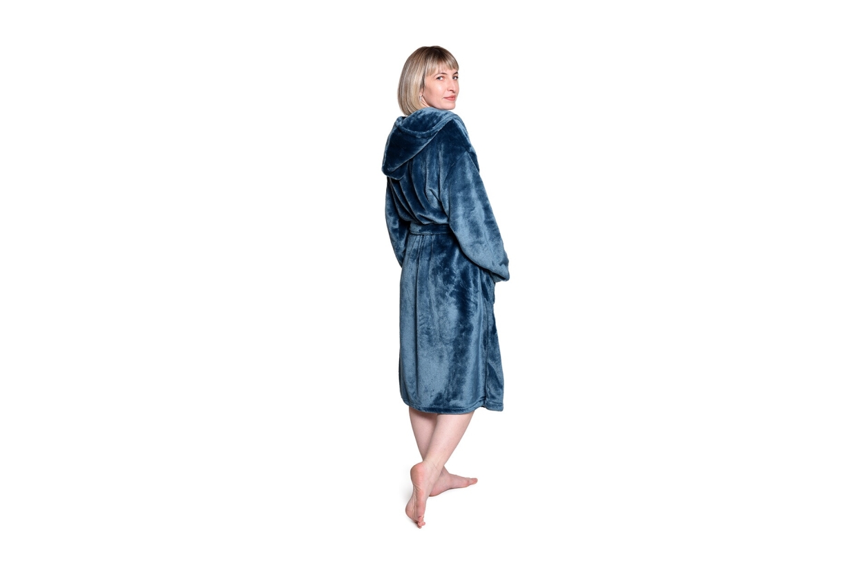 FC Deep Fleece Robe Legion Blue
