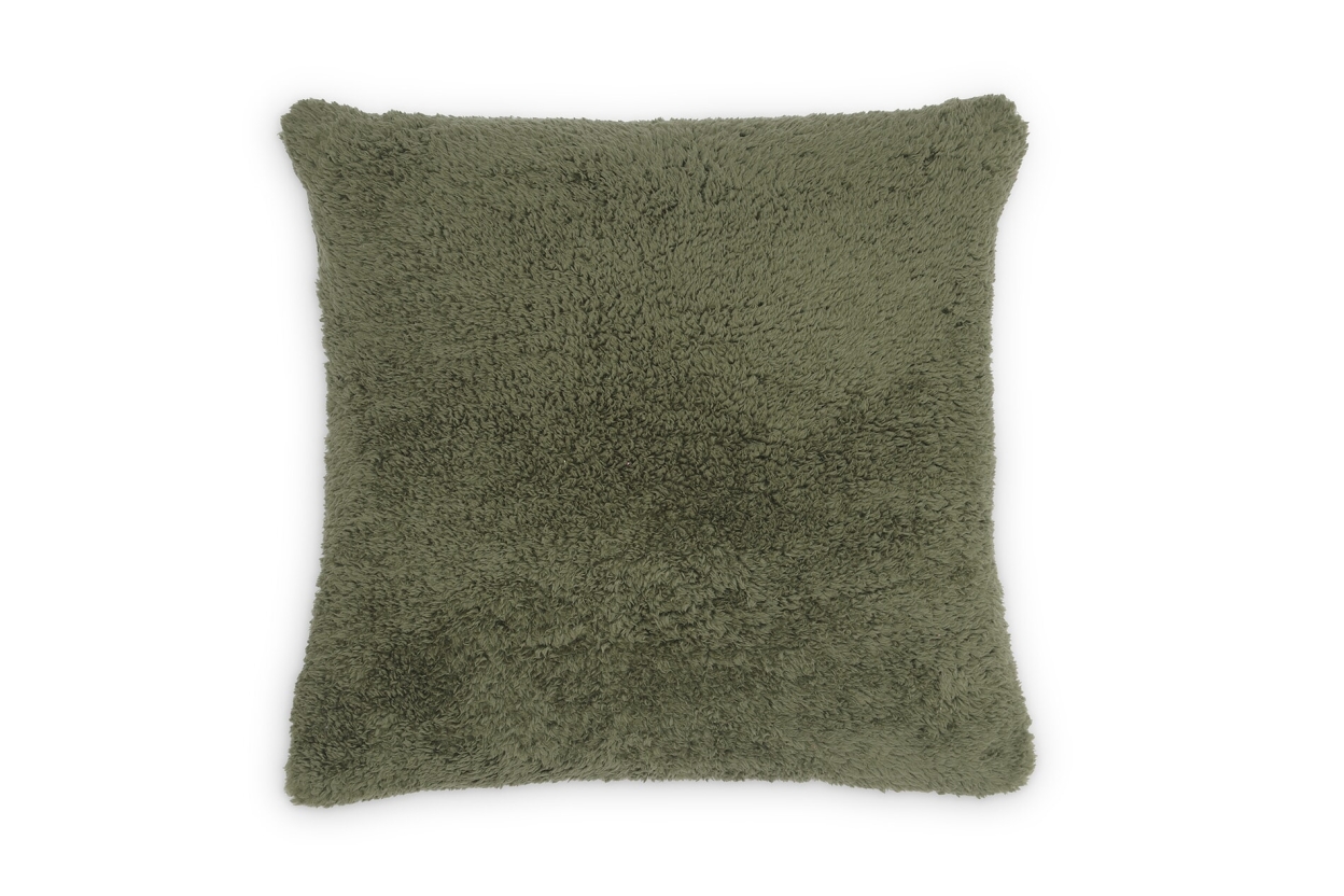 FC Sheepskin Cushion Cover Olive Green