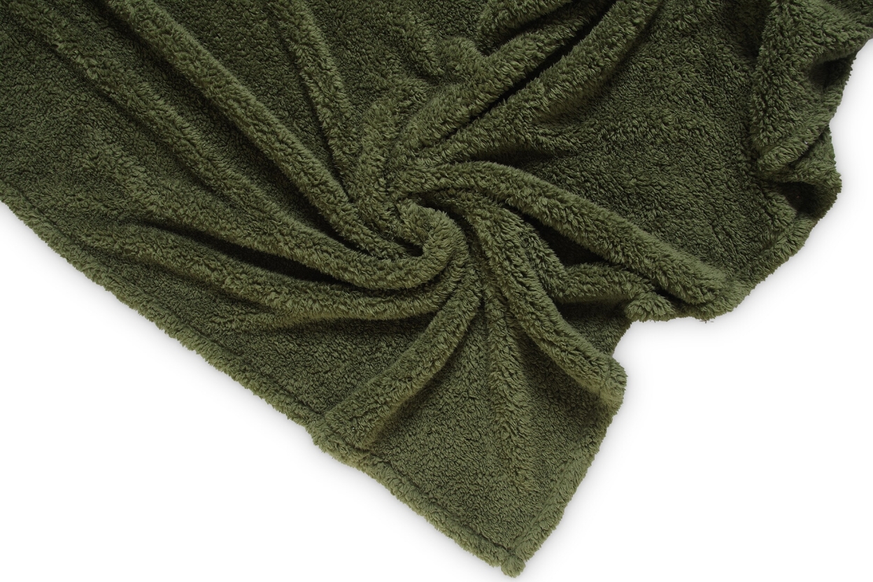 FC Sheepskin Bedspread Olive Green