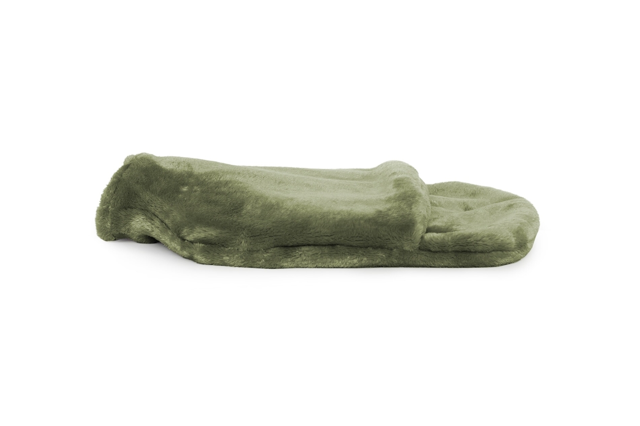 FC Deep Fleece Foot Warmer Hot Water Bottle Deep Olive