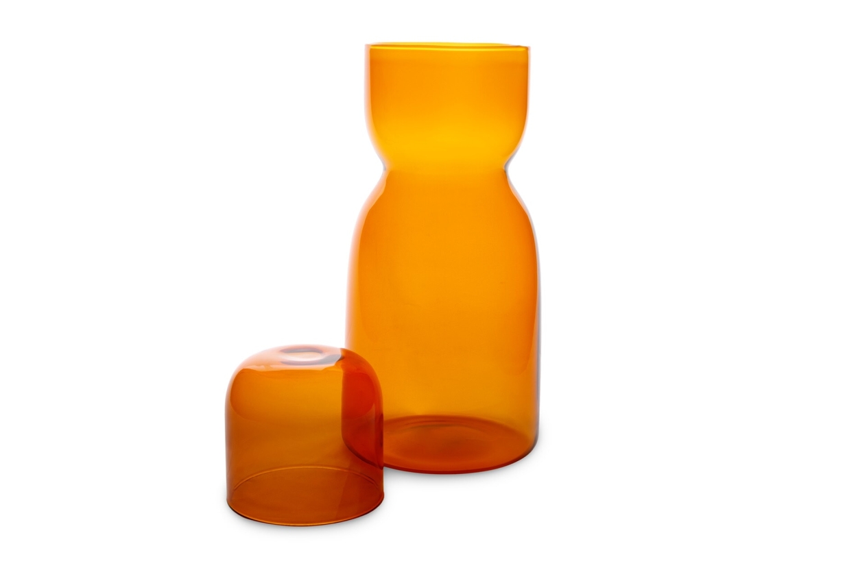 FC Larino Carafe Tumbler Amber Jev Ln