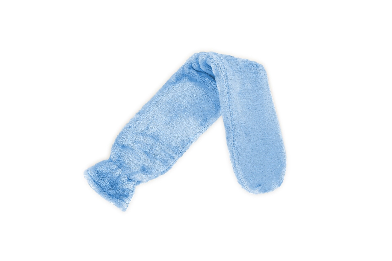 FC Long Hot Water Bottle Soft Blue
