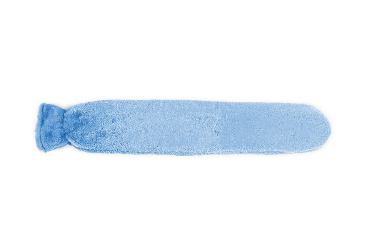 FC Long Hot Water Bottle Soft Blue Uwna Z