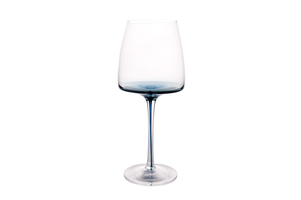 FC Nerano Wine Glass Blue Db Y