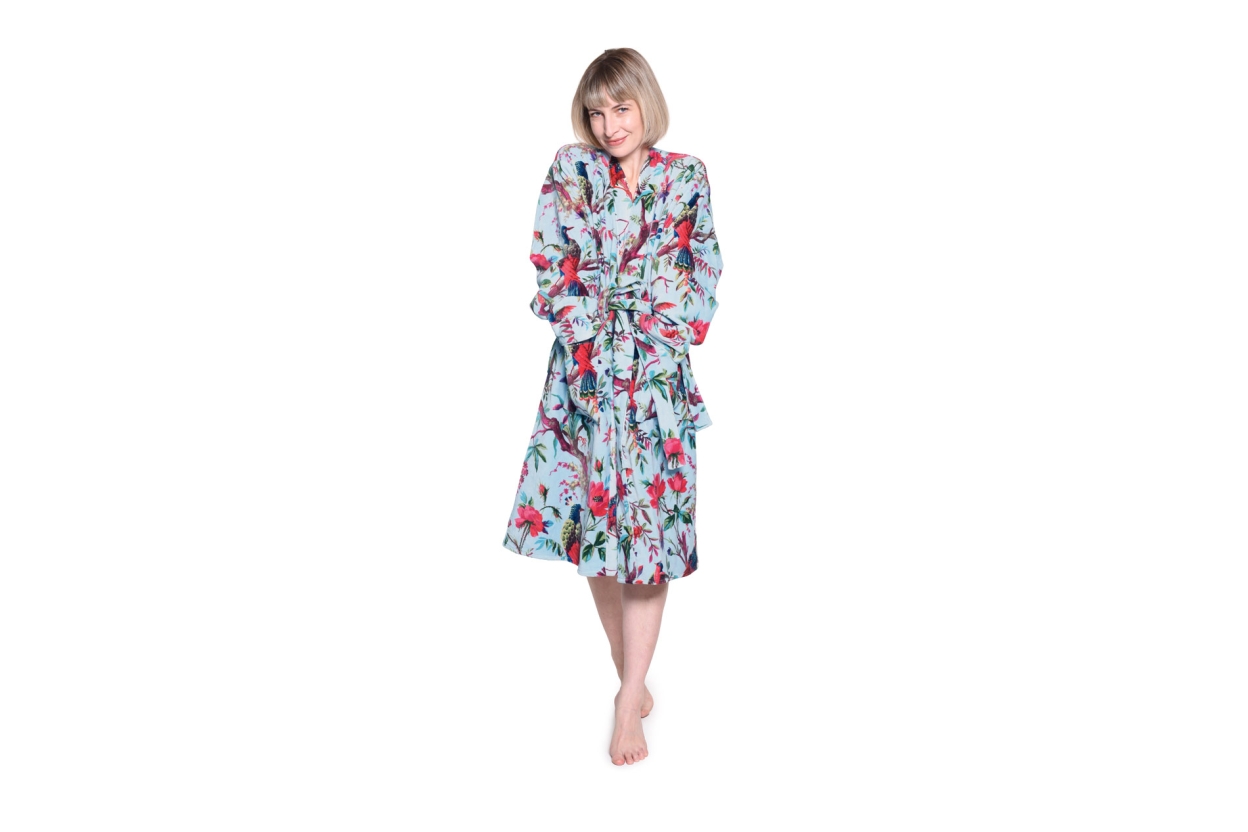 FC Velvet Robes Soft Blue