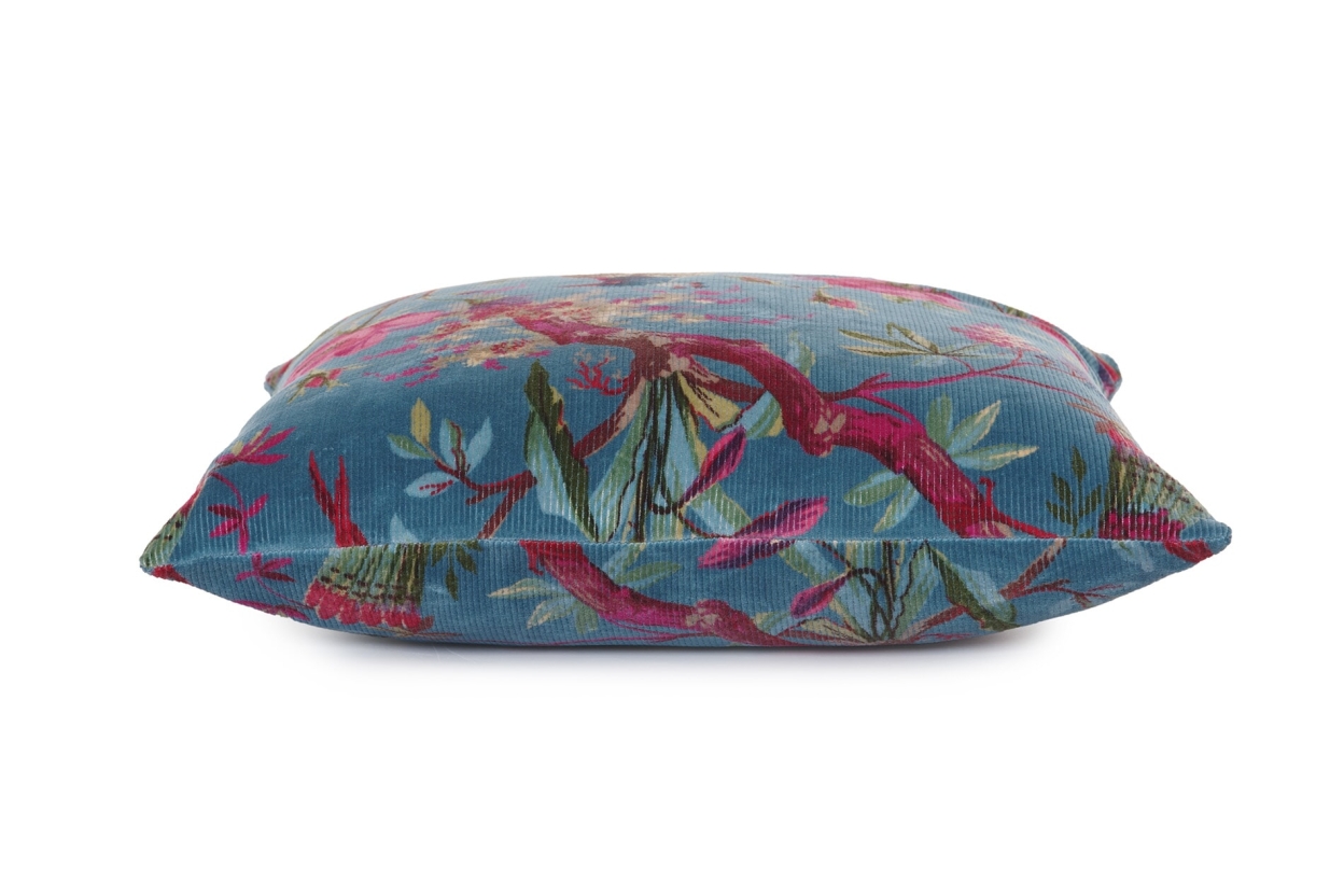 FC Corded Paradise Cushion Dark Teal