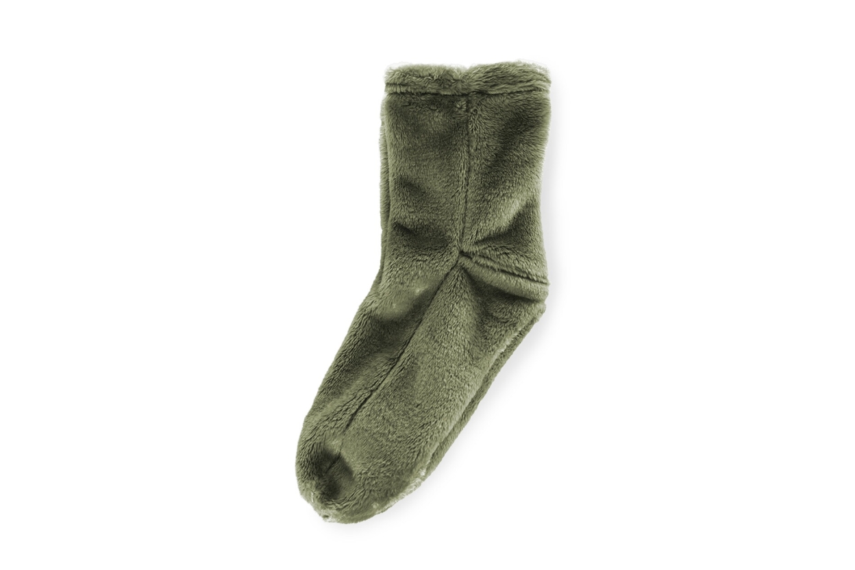 FC Deep Fleece Socks Deep Olive