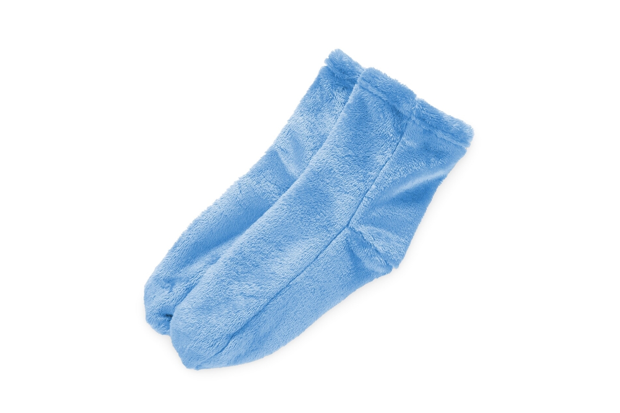 FC Deep Fleece Socks Soft Blue