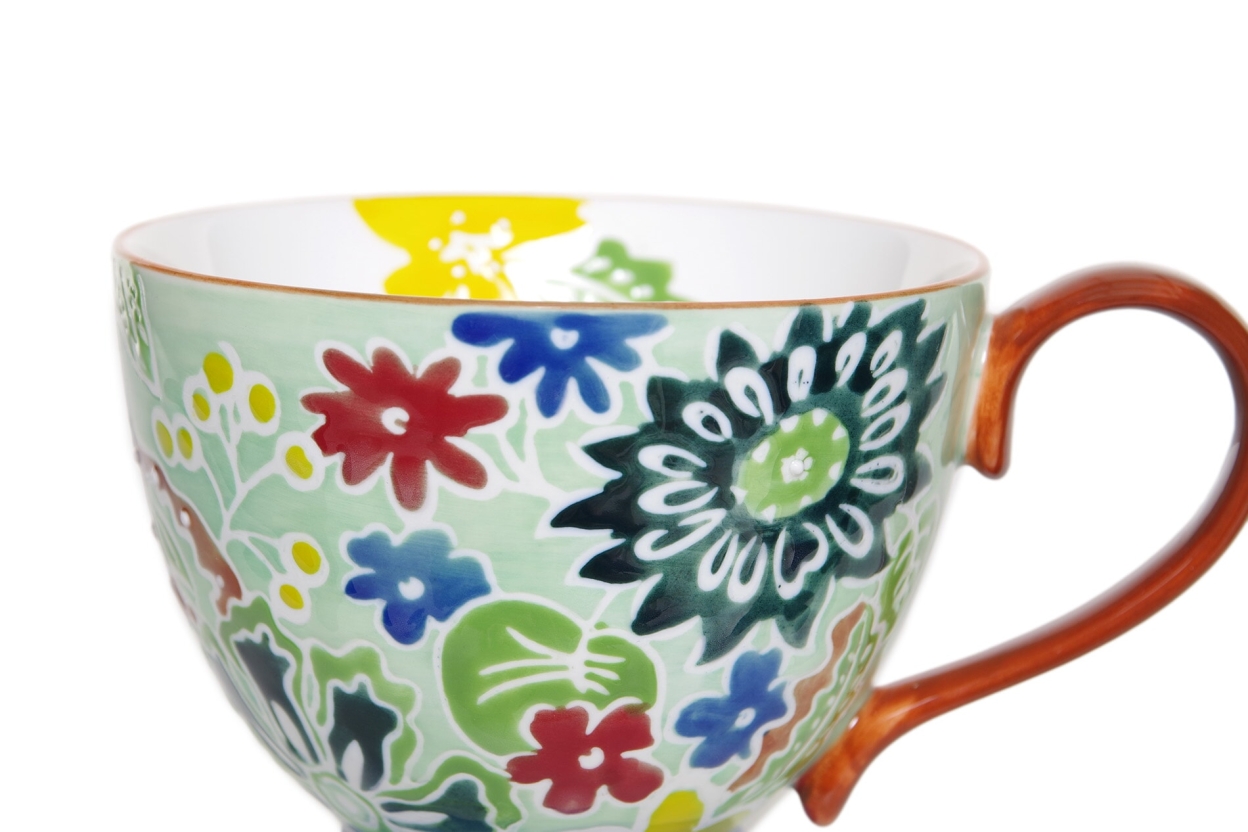 FC Flower Burst Extra Large Tea Mug