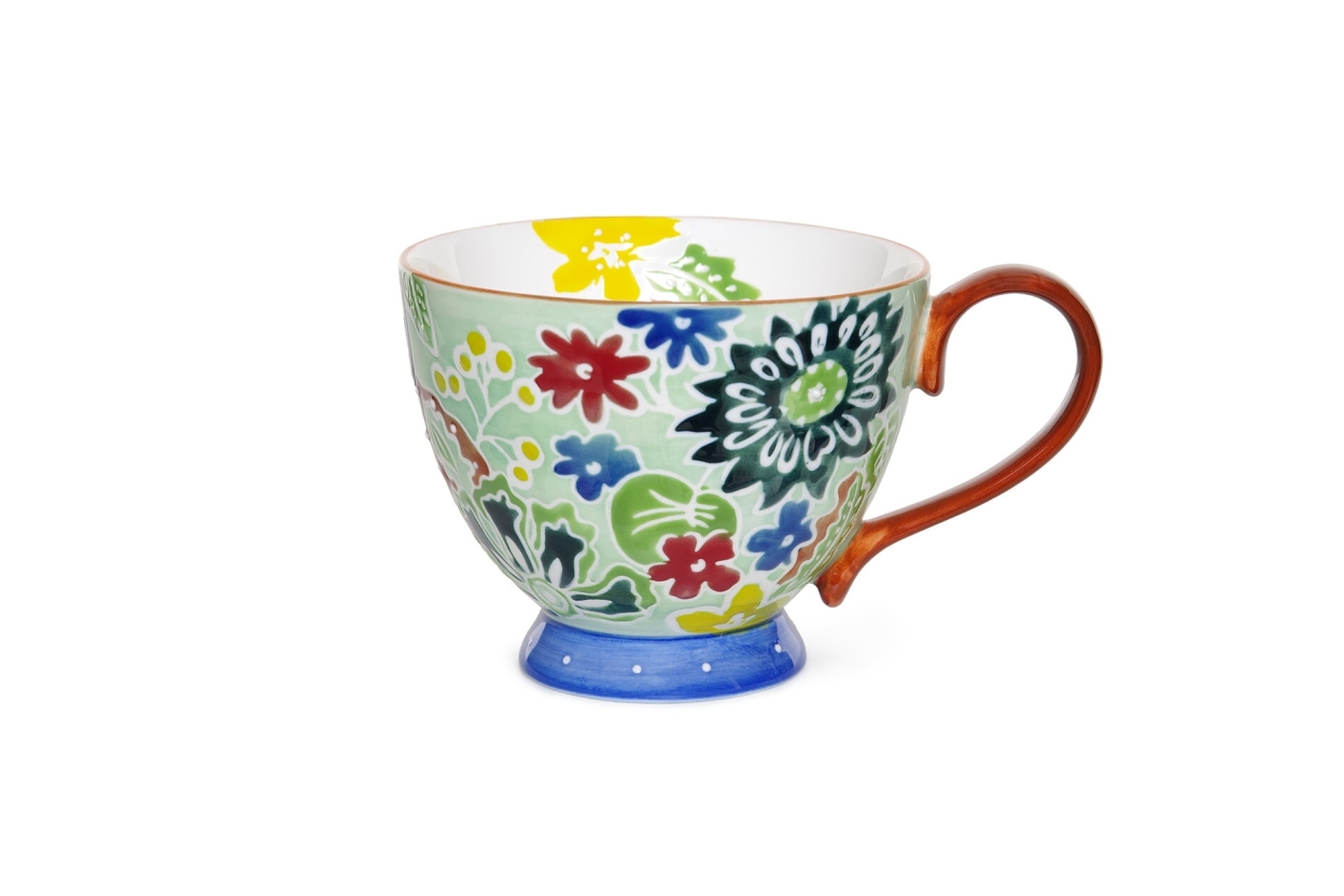 FC Flower Burst Extra Large Tea Mug