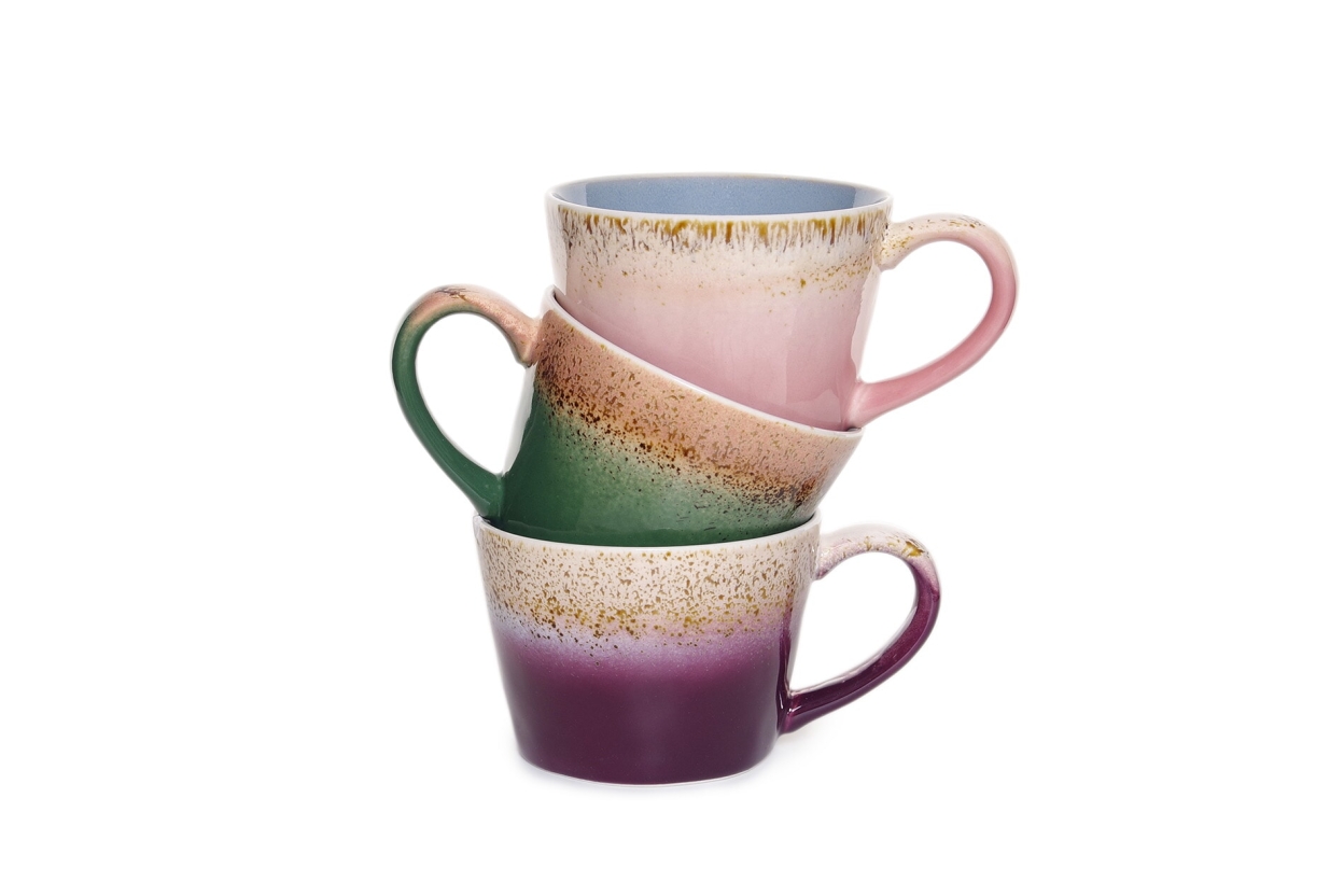 FC Noba Glaze Mugs P Q