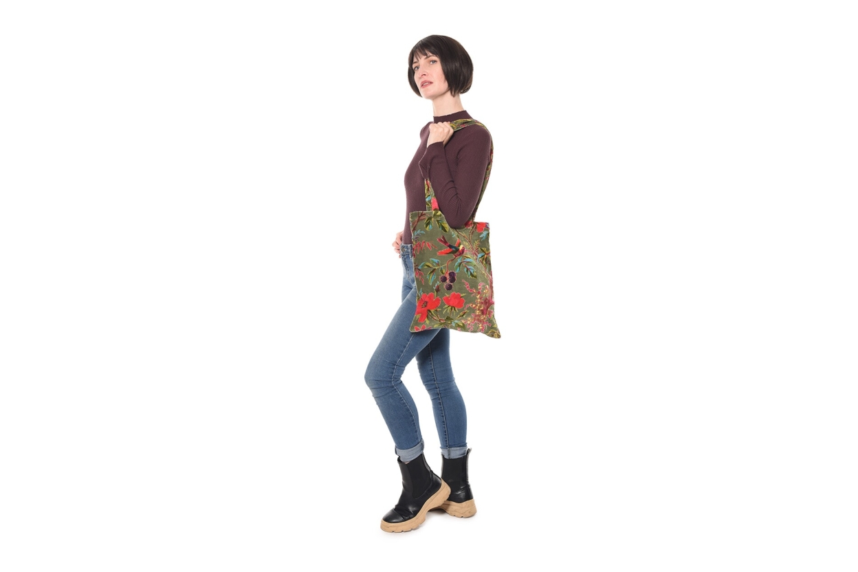 FC Paradise Tote Bag Deep Olive