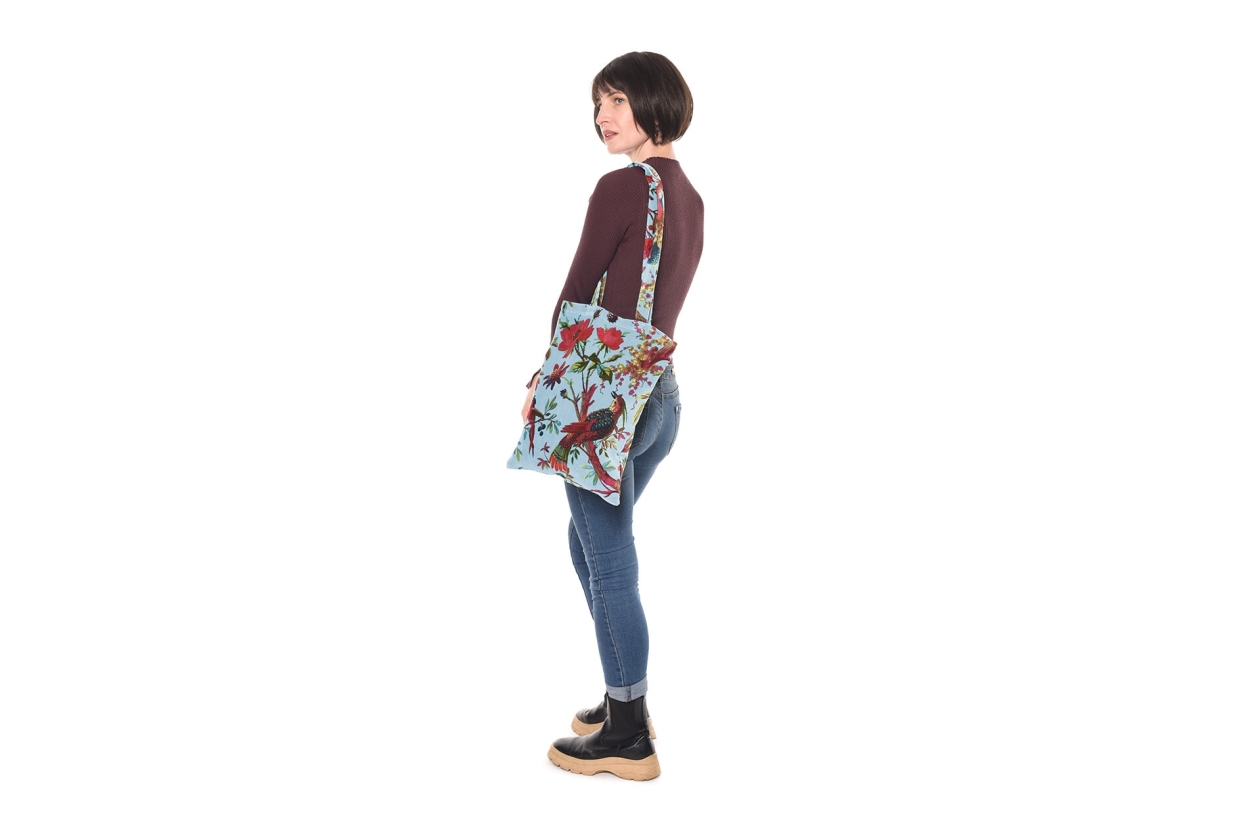 FC Paradise Tote Bag Soft Blue