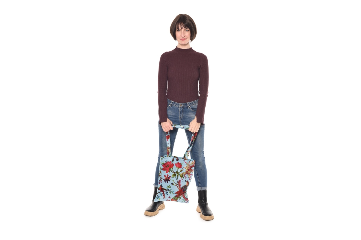 FC Paradise Tote Bag Soft Blue