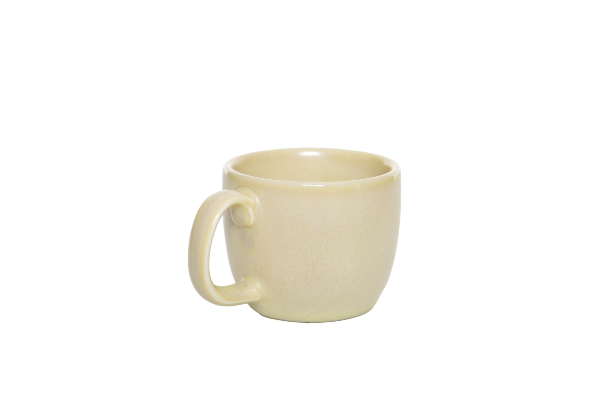 FC Reactive Glaze Espresso Cup Yellow